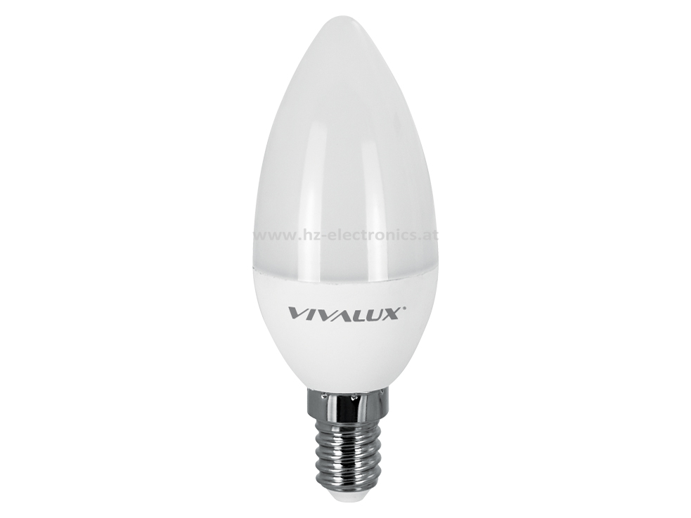 3404: LED Glühfaden Kerze E14  6W  warm weiß