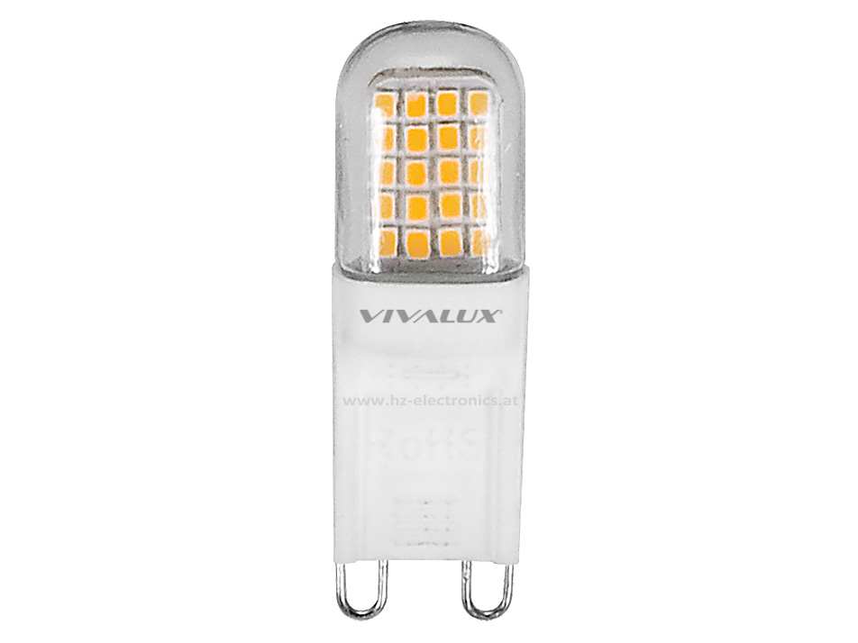 3672: LED Lampe Spark G9 2,5W  warm weiss