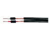 377-SP: NF Stereokabel 2 x 0,14 mm² 2-polig schwarz 100m/spule