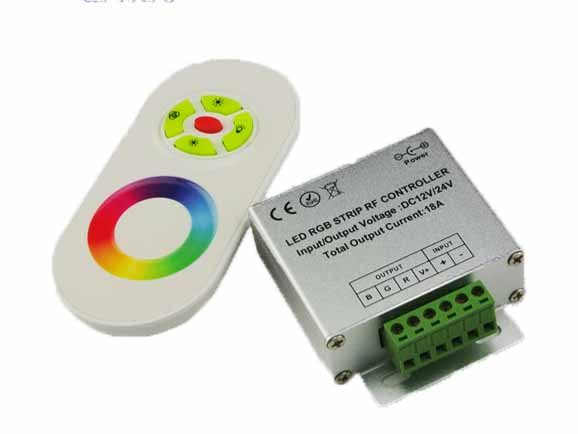 4244: Rainbow Controller für Farbtemperatureinstellung 2800-6400K mit Funkfernbedienung 12/24VDC 6A