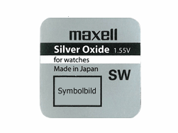 30-7V: Maxell/VARTA 395 SR-927 SW Silver-Oxyd 1,55 V 9,5 x 2,6 mm